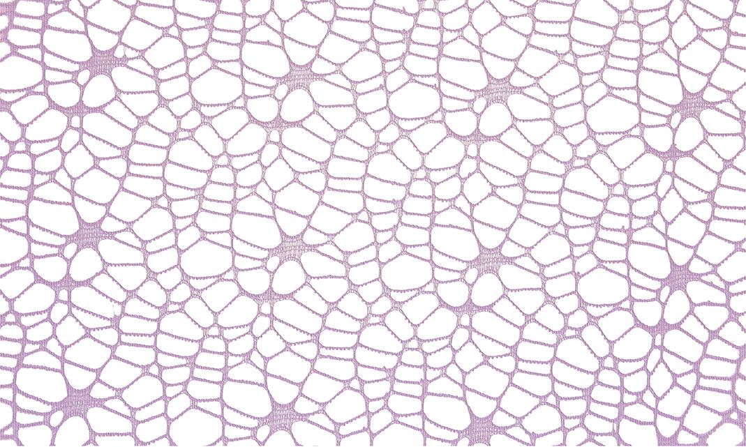 Ozdoba materiałowa Craft-Fun Series siatka koronkowa liliowa Titanum (25CR0331-17)
