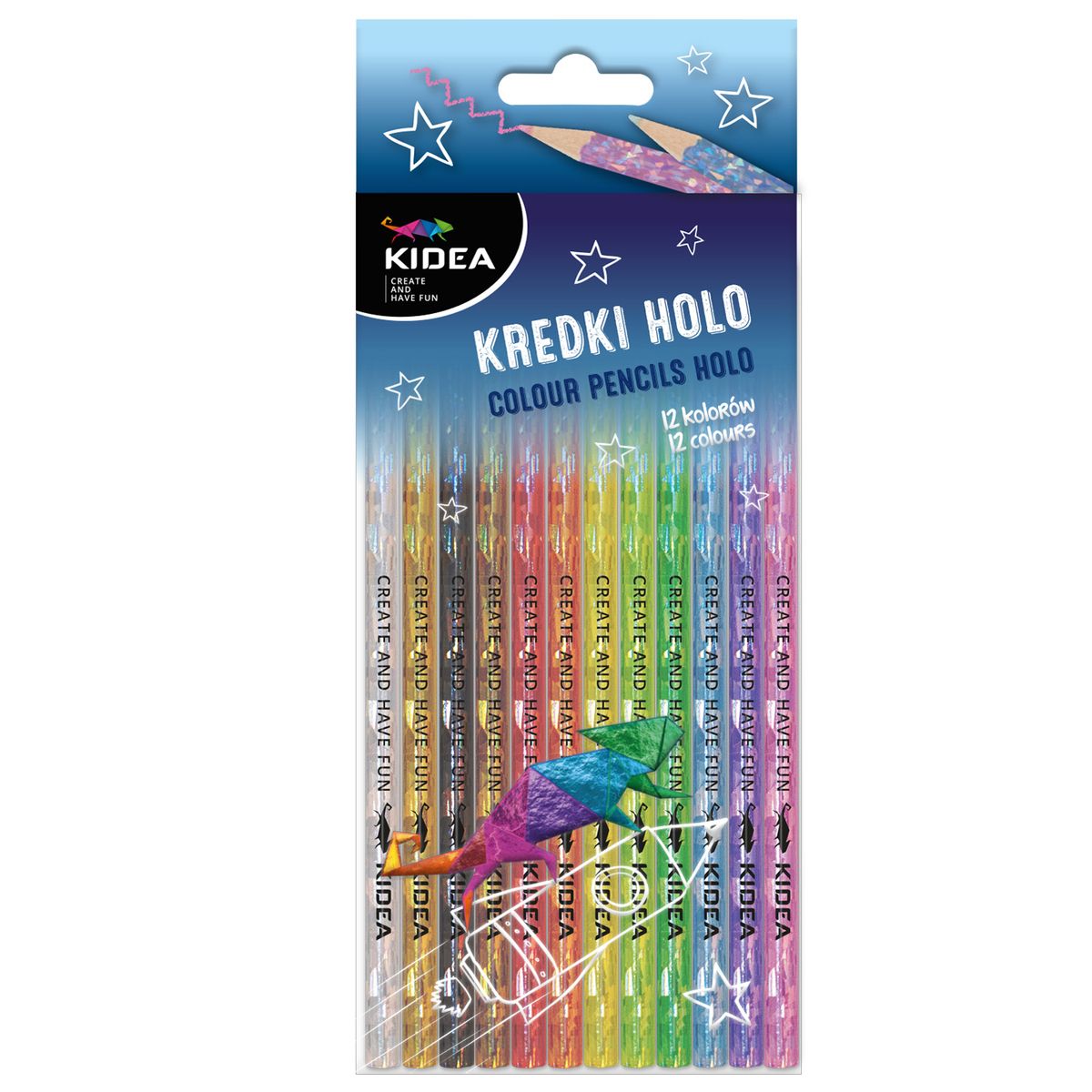 Kredki ołówkowe Kidea 12 kol. (KH12KKA)