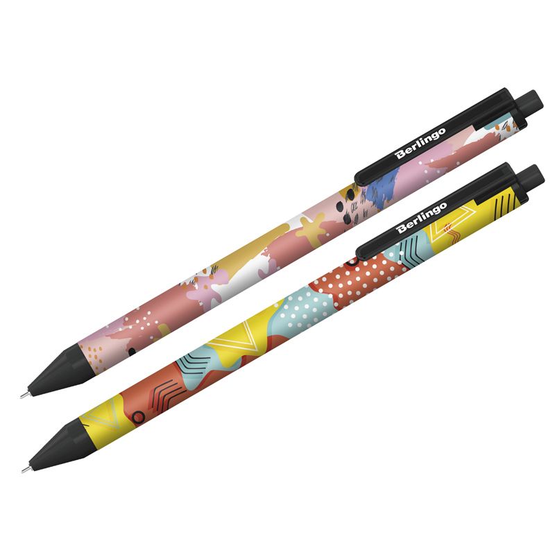 Długopis Memphis wkład niebieski 0,5mm Berlingo (4260738999786)