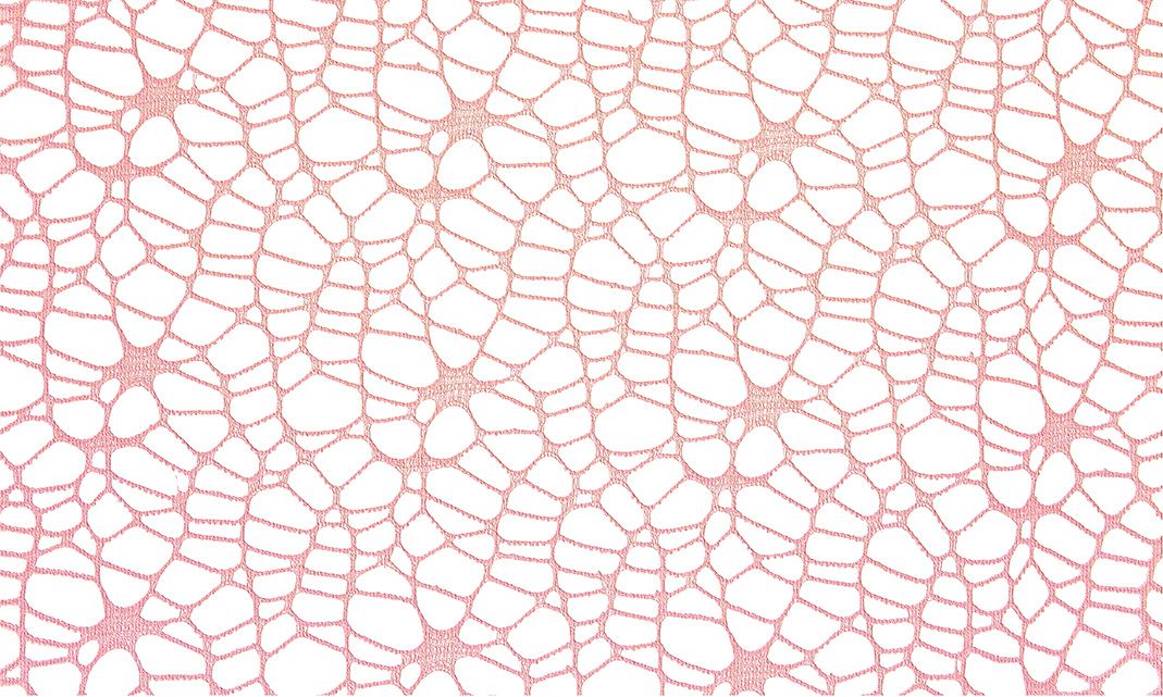 Ozdoba materiałowa Craft-Fun Series siatka koronkowa różowa Titanum (25CR0331-13)