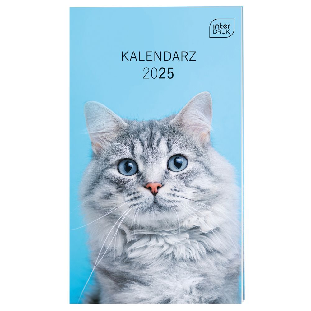 Kalendarz książkowy (terminarz) 5902277358684 Interdruk 9x15,5 kieszonkowy 90mm x 155mm (64 STRONY)