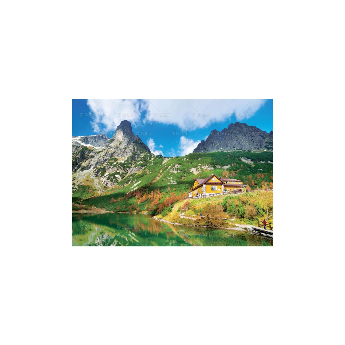 Kalendarz ścienny PEJZAŻE TATRZAŃSKIE 13-planszowe 2024 320mm x 470mm Lucrum (RW05)