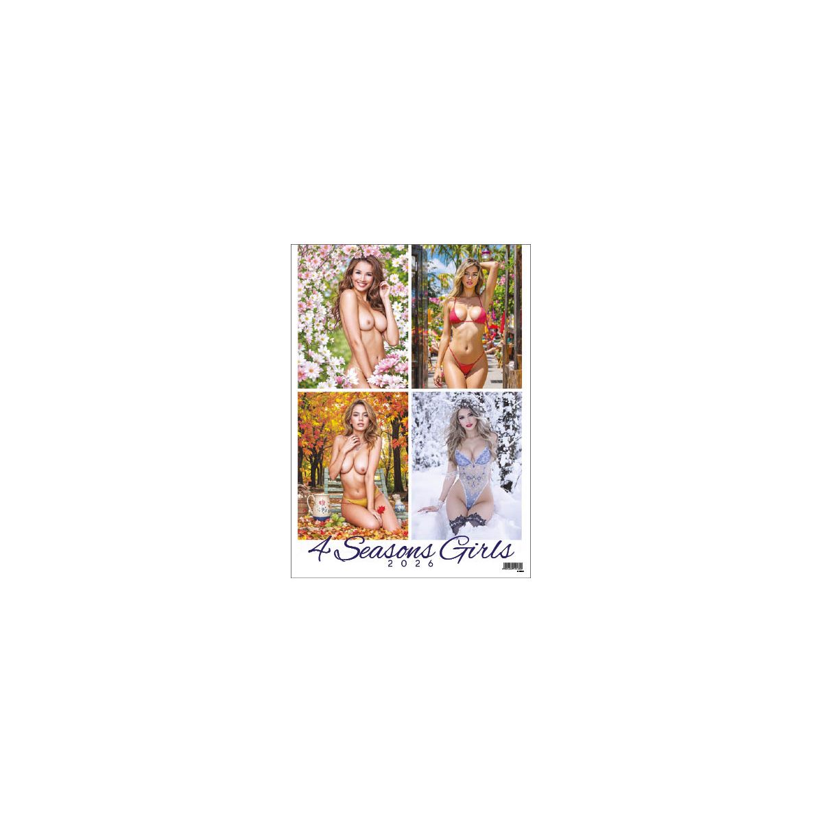 Kalendarz ścienny 4 SEASONS GIRLS 330mm x 500mm Jotan (WP138)