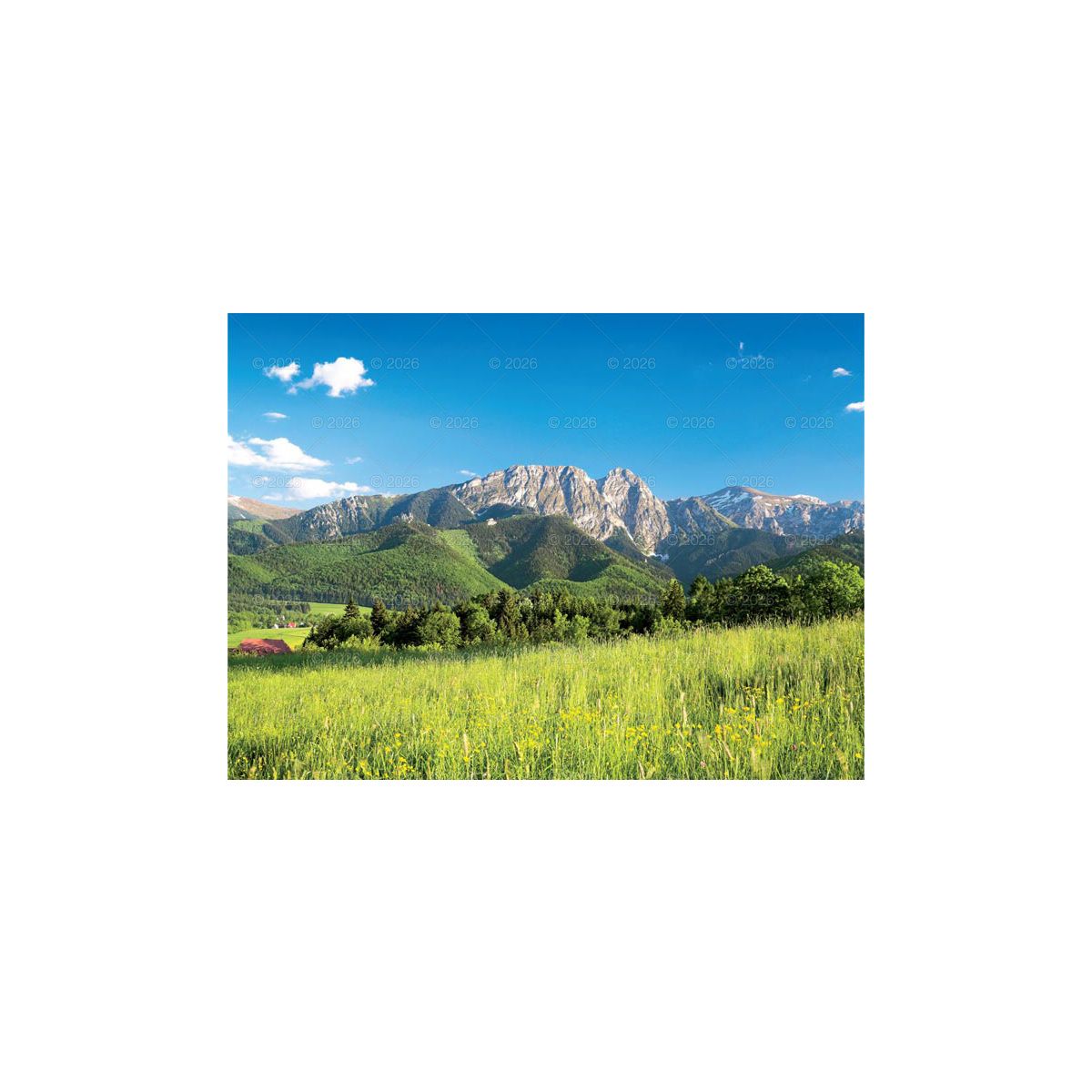 Kalendarz ścienny PEJZAŻE TATRZAŃSKIE 13-planszowe 2024 320mm x 470mm Lucrum (RW05)
