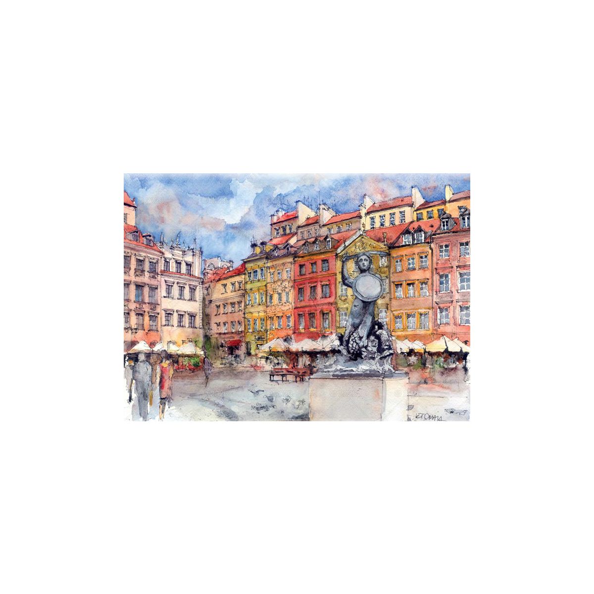 Kalendarz ścienny 13-planszowe 320mm x 470mm Lucrum (RW06)