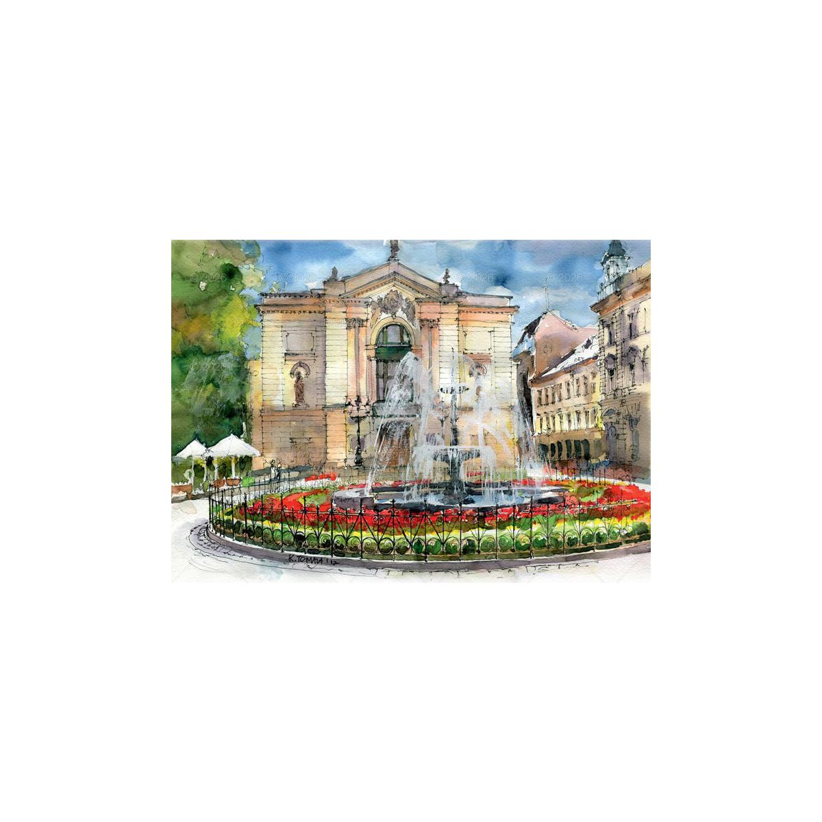 Kalendarz ścienny 13-planszowe 320mm x 470mm Lucrum (RW06)