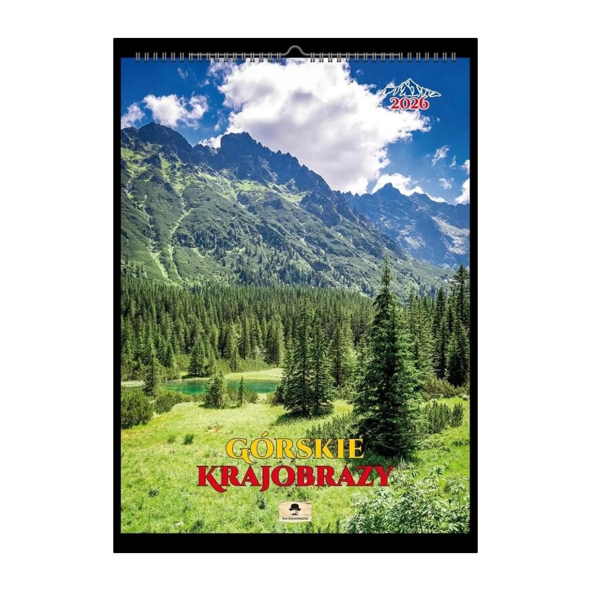 Kalendarz ścienny NA SPIRALI GÓRSKIE KRAJOBRAZY A4 Pan Kalendarzyk (KS A4 V.4)