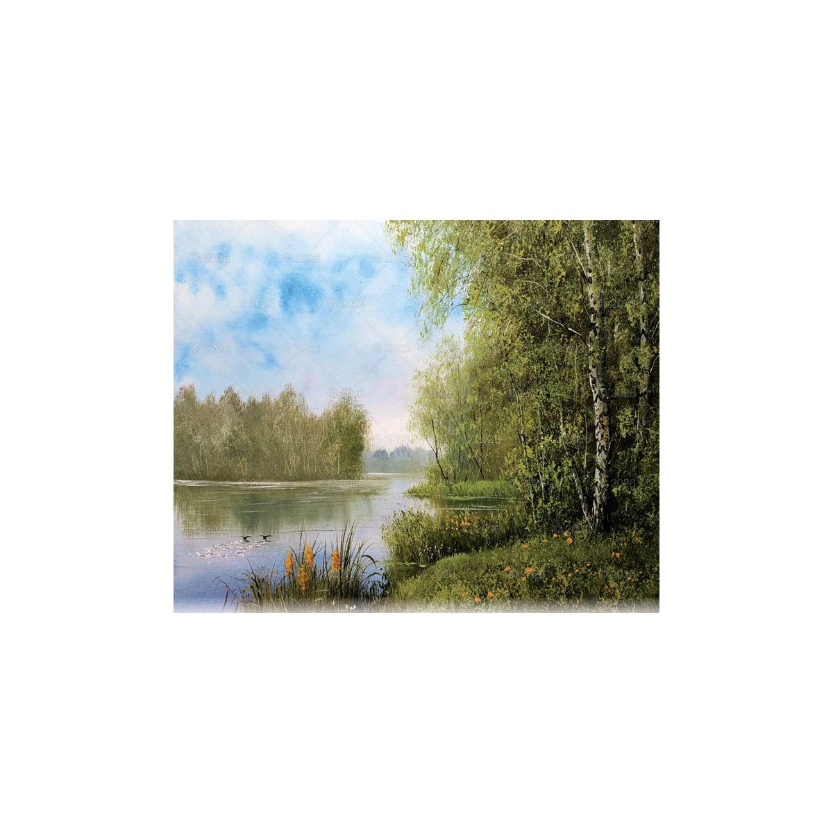 Kalendarz ścienny POLSKA W MALARSTWIE 13-planszowe 2024 320mm x 470mm Lucrum (RW06)