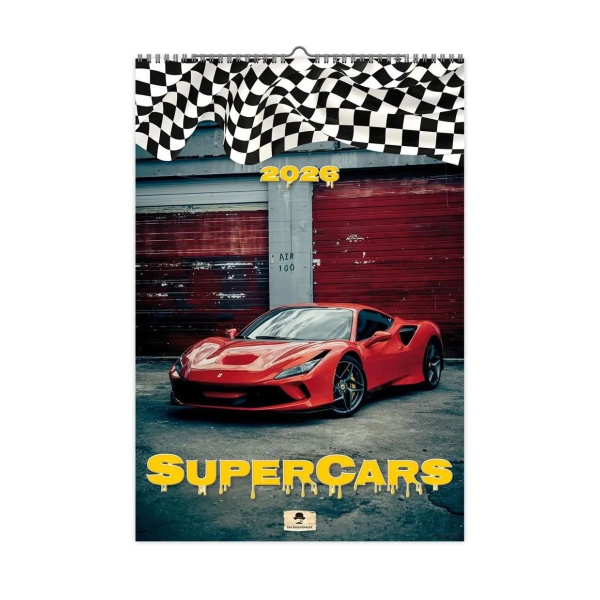 Kalendarz ścienny SUPER CARS 320mm x 470mm Pan Kalendarzyk (A3 VD.17)