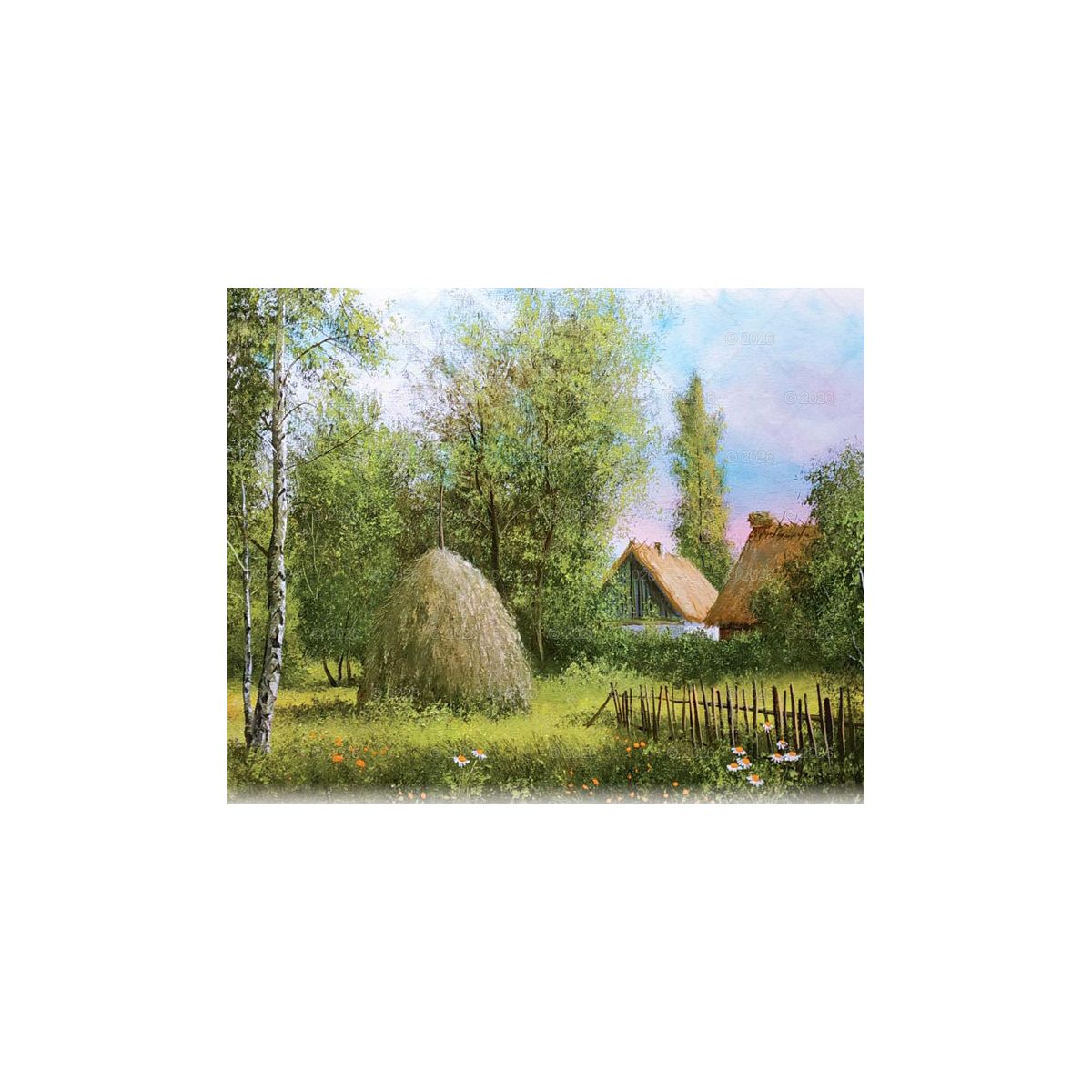 Kalendarz ścienny POLSKA W MALARSTWIE 13-planszowe 2024 320mm x 470mm Lucrum (RW06)