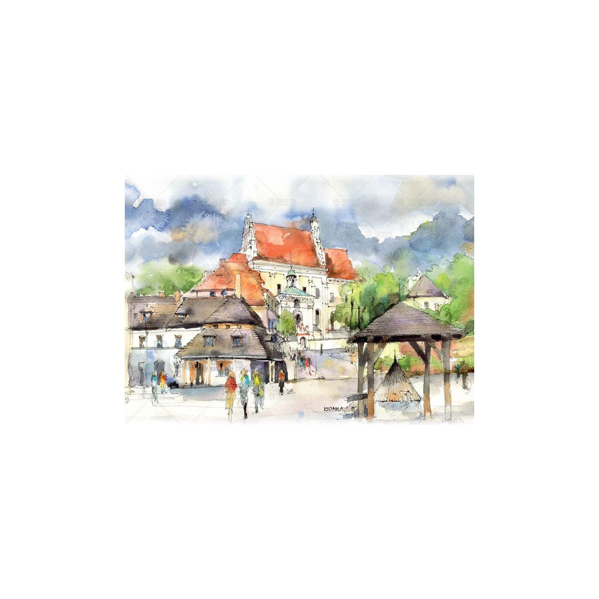Kalendarz ścienny 13-planszowe 320mm x 470mm Lucrum (RW06)