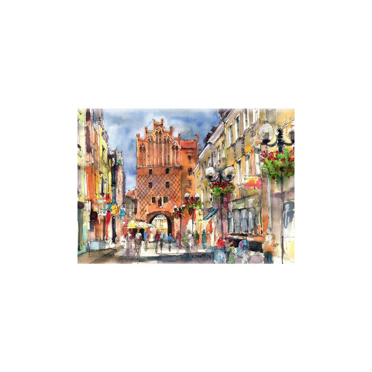 Kalendarz ścienny 13-planszowe 320mm x 470mm Lucrum (RW06)