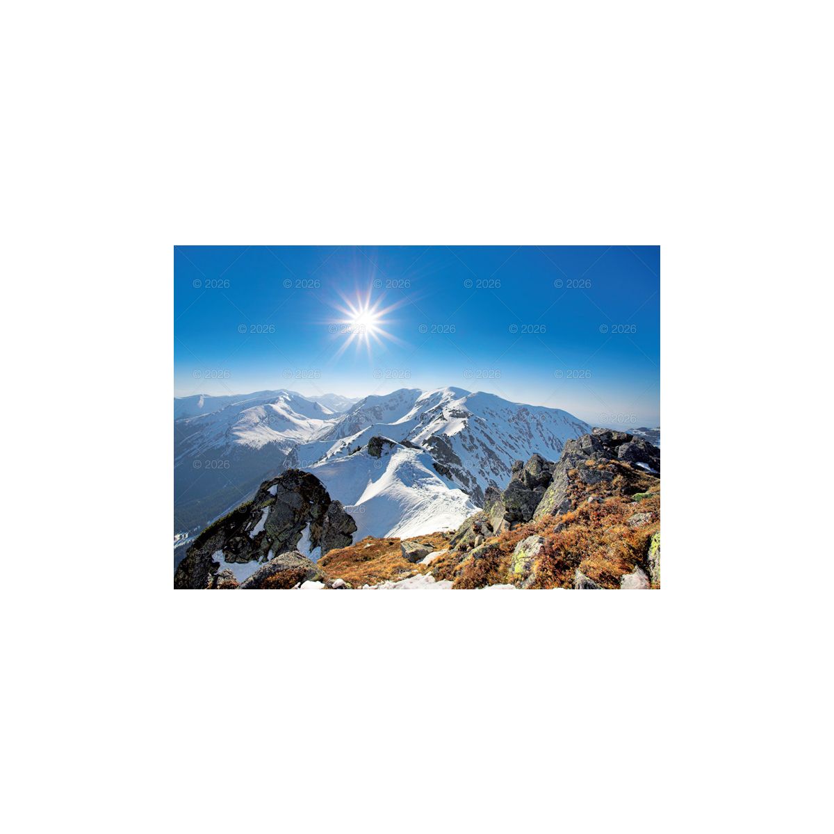 Kalendarz ścienny Tatry i Podhale rodzinny 2023 280mm x 200mm Lucrum (WL04)