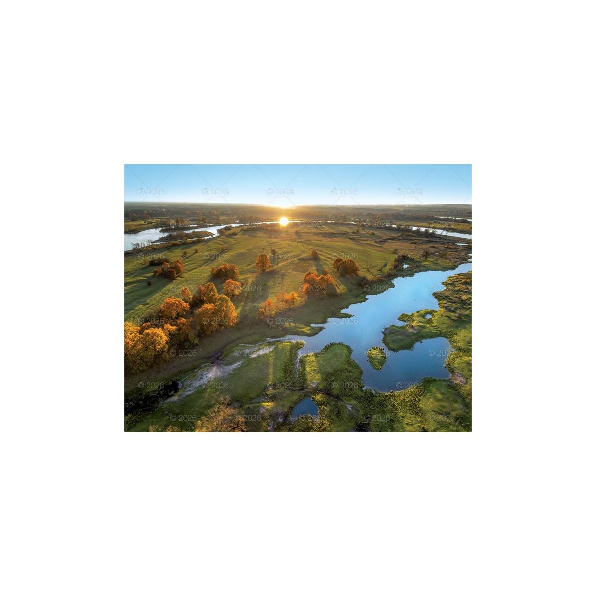 Kalendarz ścienny PEJZAŻE POLSKIE 13-planszowe 320mm x 470mm Lucrum (RW01)