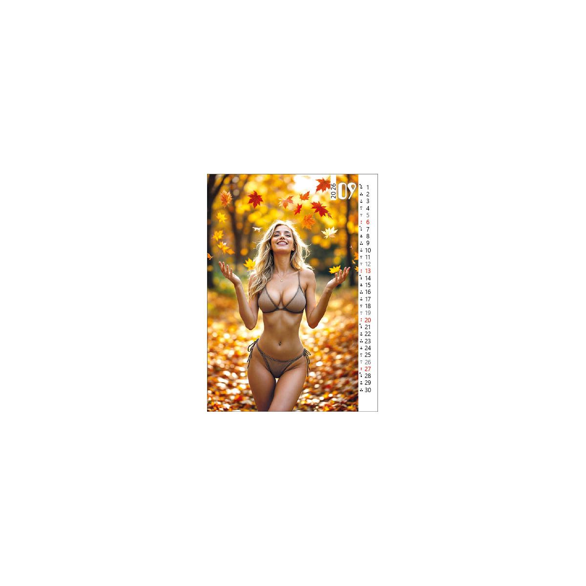 Kalendarz ścienny 4 SEASONS GIRLS 330mm x 500mm Jotan (WP138)