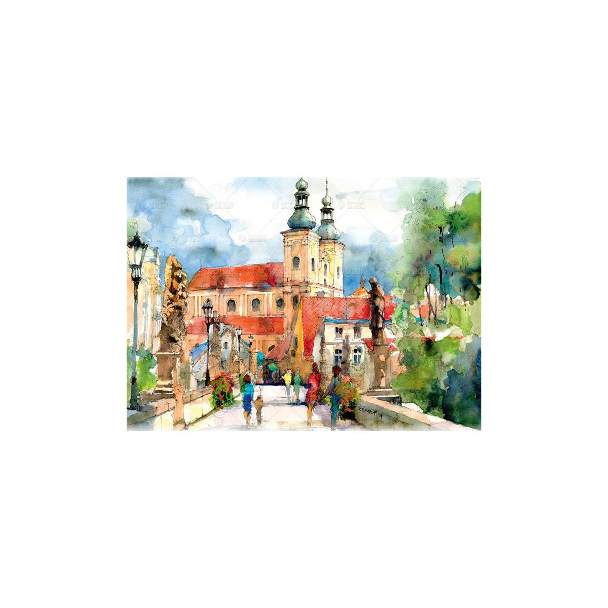 Kalendarz ścienny 13-planszowe 320mm x 470mm Lucrum (RW06)