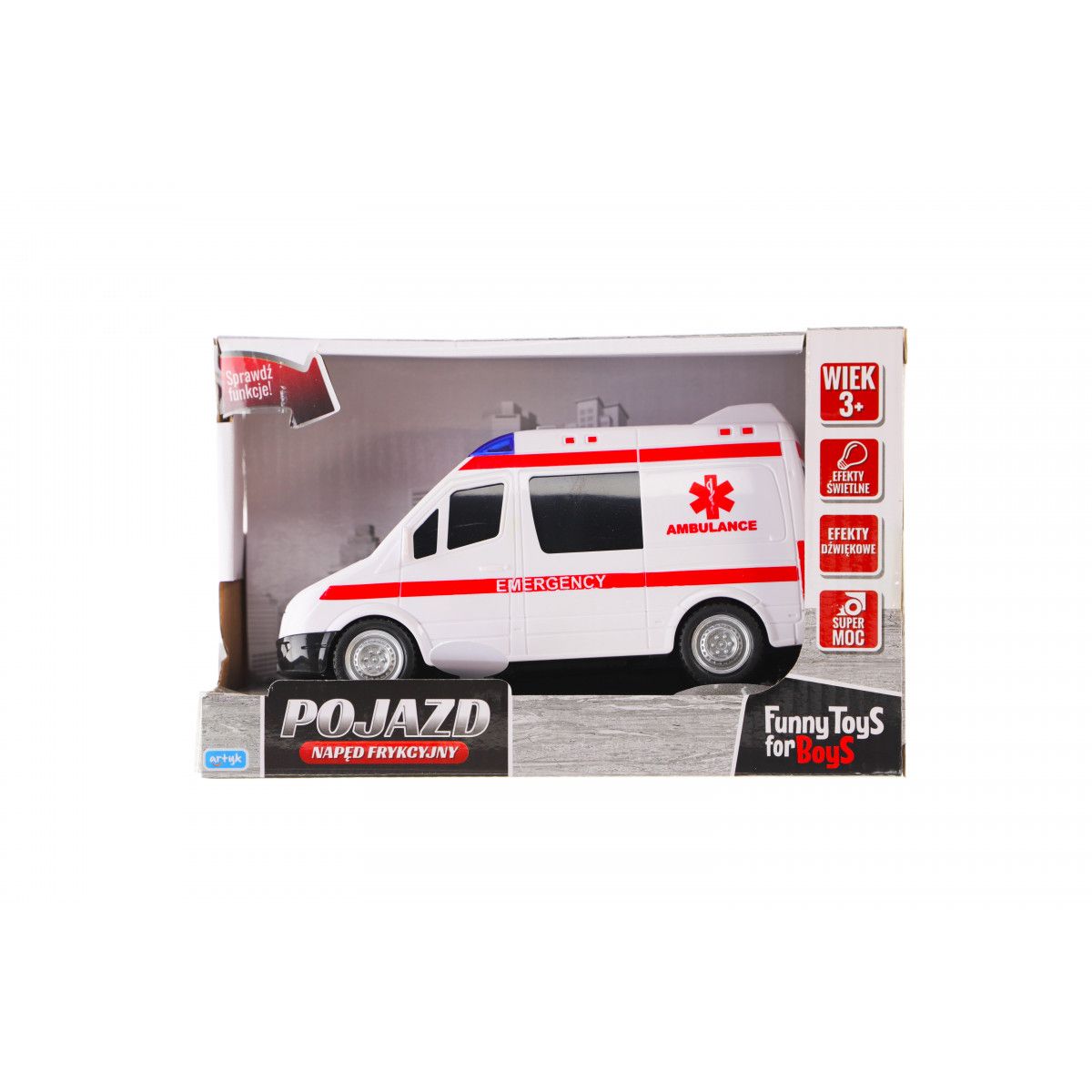 Ambulans Artyk z napędem frykcyjnym (143007)