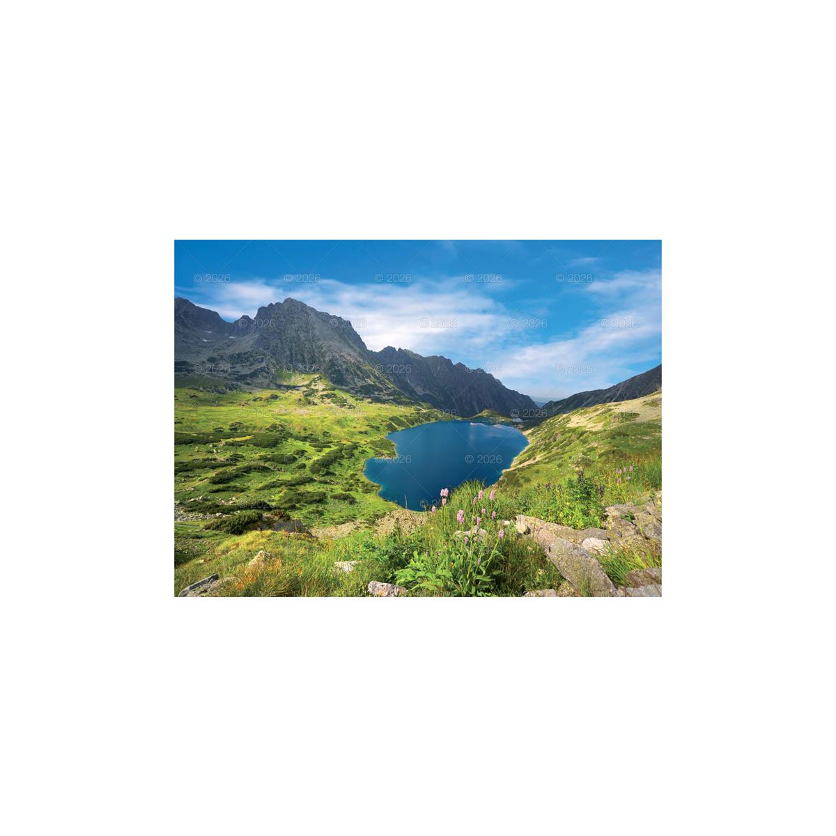 Kalendarz ścienny PEJZAŻE TATRZAŃSKIE 13-planszowe 2024 320mm x 470mm Lucrum (RW05)