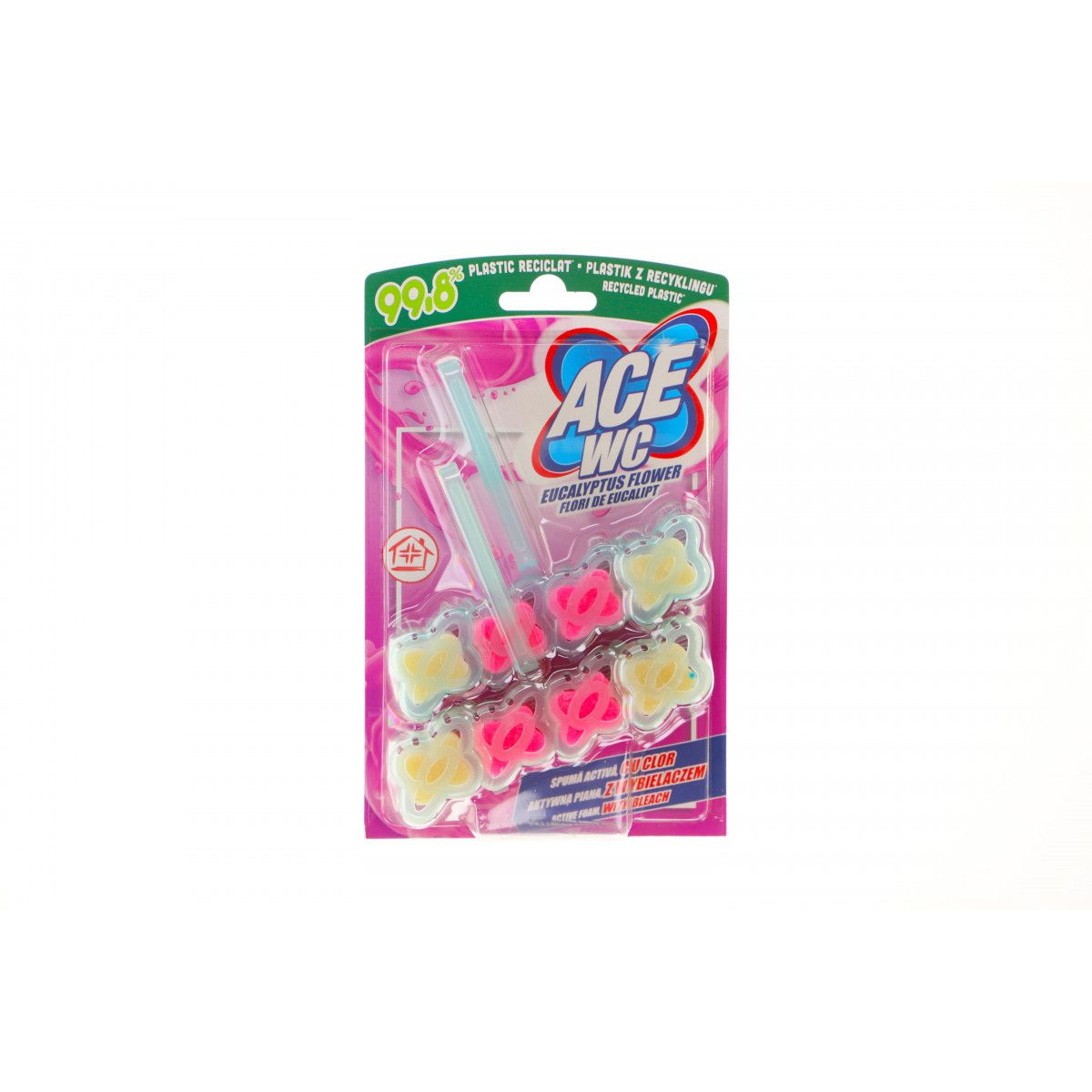 Kostka do wc Eucalyptus Flower 96g Ace
