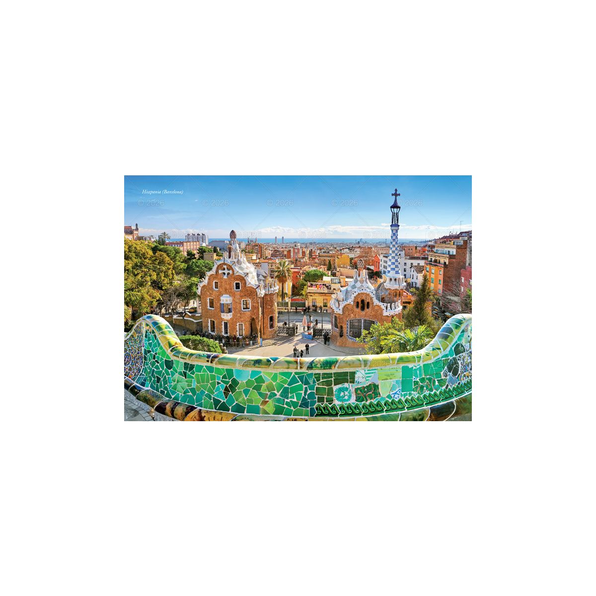 Kalendarz ścienny Piękne krajobrazy rodzinny 2026 280mm x 200mm Lucrum (WL04)