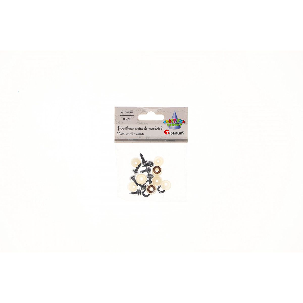 Oczka Craft-Fun Series do maskotek Titanum (25BR004)