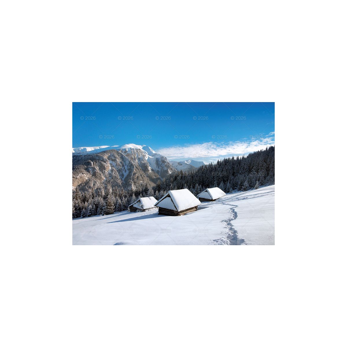 Kalendarz ścienny Tatry i Podhale rodzinny 2023 280mm x 200mm Lucrum (WL04)