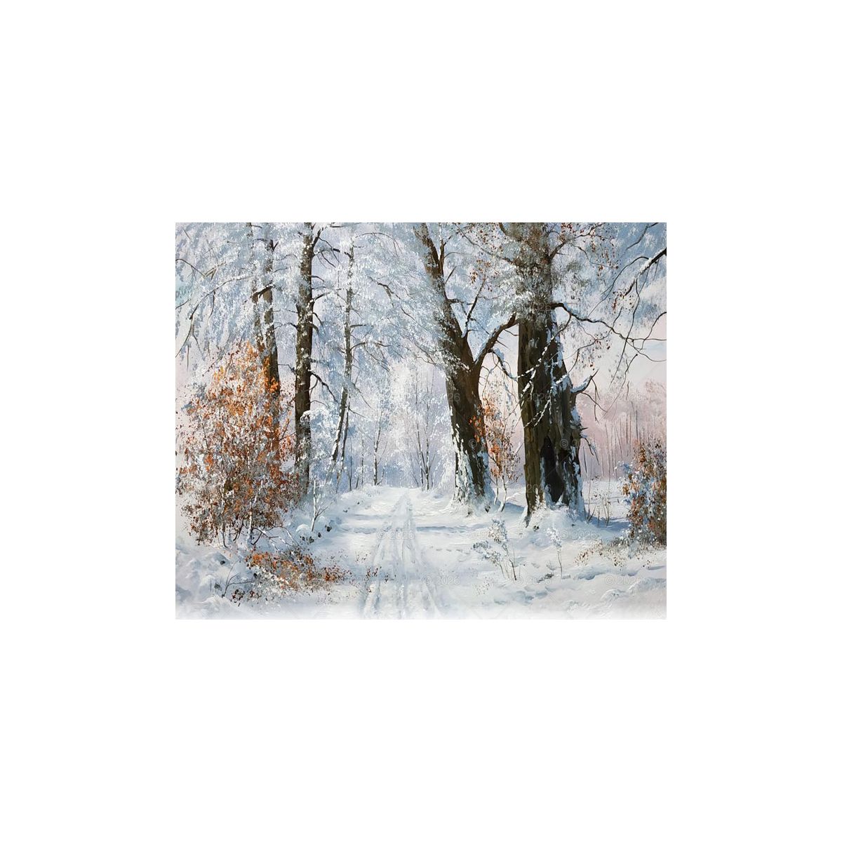 Kalendarz ścienny POLSKA W MALARSTWIE 13-planszowe 2024 320mm x 470mm Lucrum (RW06)