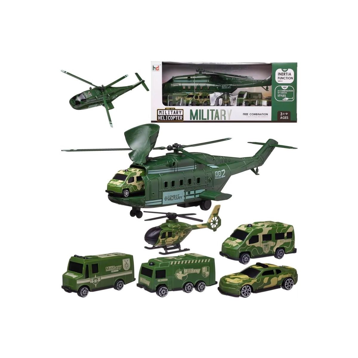 Helikopter z pojazdami wojskowymi Trifox (A-2166)