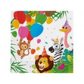 Serwetki JUNGLE BALLOONS mix papier [mm:] 330x330 Godan (93782)