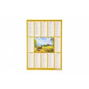 Kalendarz ścienny plakietka 240mm x 340mm Darrieus