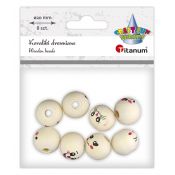 Ozdoba drewniana Craft-Fun Series koraliki Titanum (25KBZ009)
