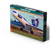 Model do sklejania Samolot ł-62M PLL LOT 1:144 Mister Craft (G-32)