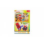 Puzzle Trefl Spidey i dinozaury 2x24 el. (34432)