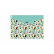 Teczka plastikowa BUBBLE TEA A4 mix Biurfol (TKN-A4-37)
