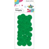 Pompony Craft-Fun Series zielone 30 szt Titanum (352952)