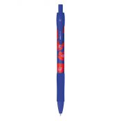 Długopis wymazywalny Interdruk TUTTO BELLO z  gripem niebieski 0,7mm (żelowy)