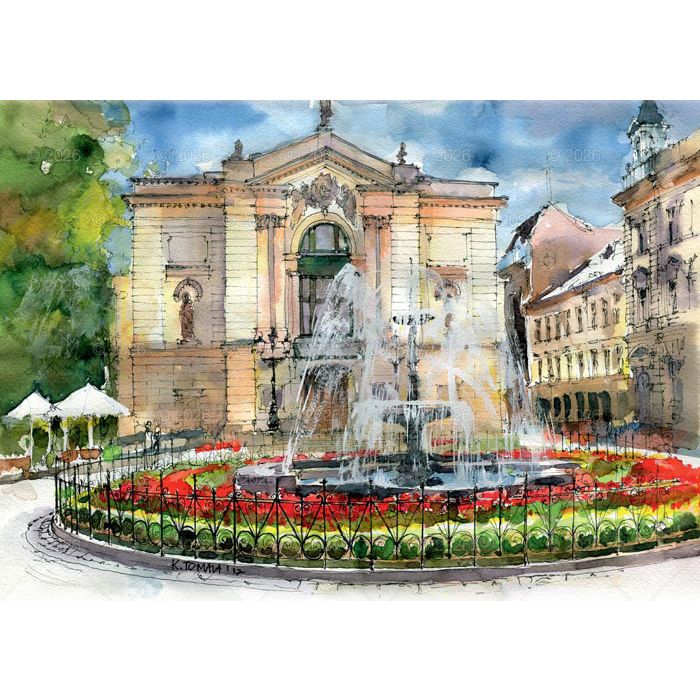 Kalendarz ścienny 13-planszowe 320mm x 470mm Lucrum (RW06)